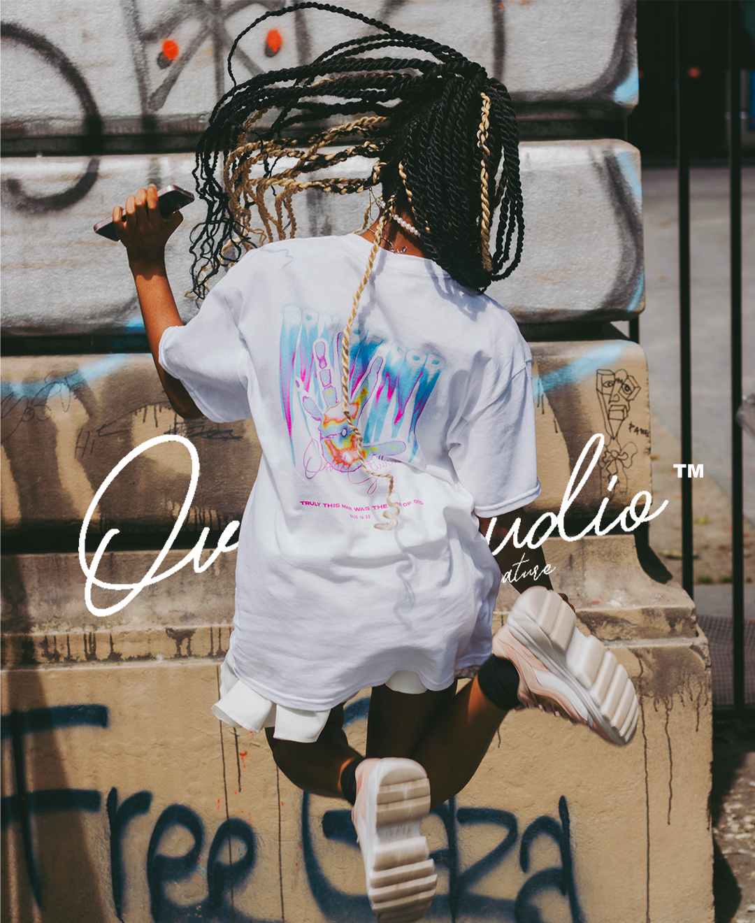 T-shirt "RESURECTION" (White)